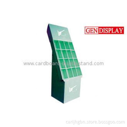 4C Advertising Cardboard Display Racks , Corrugated Pop Ret
